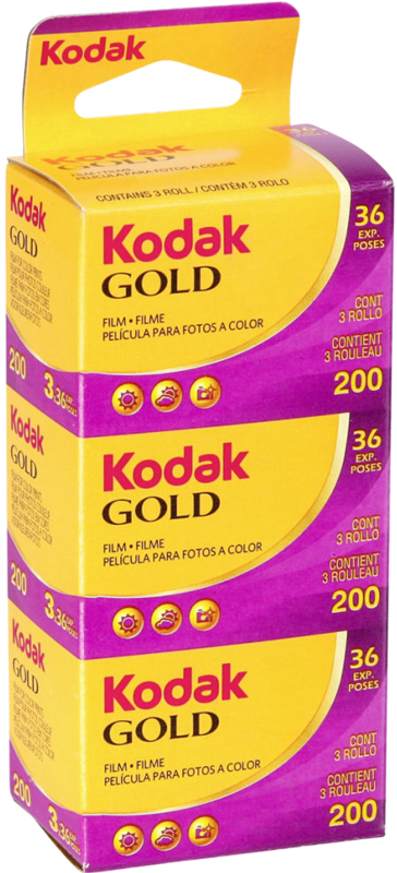 Kodak - 135 Gold 200-36x3 Film