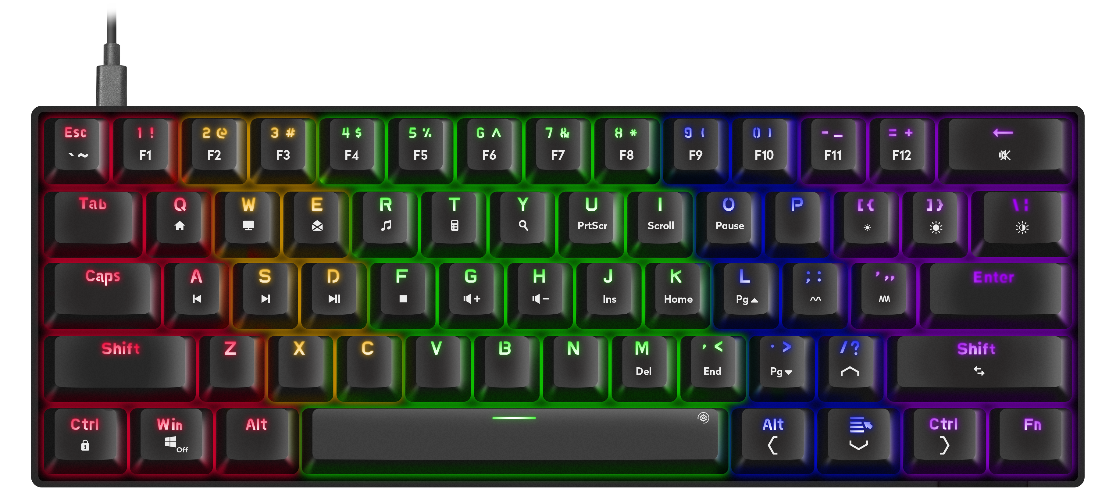Speedlink - ATMOS RGB Rainbow Mechanical