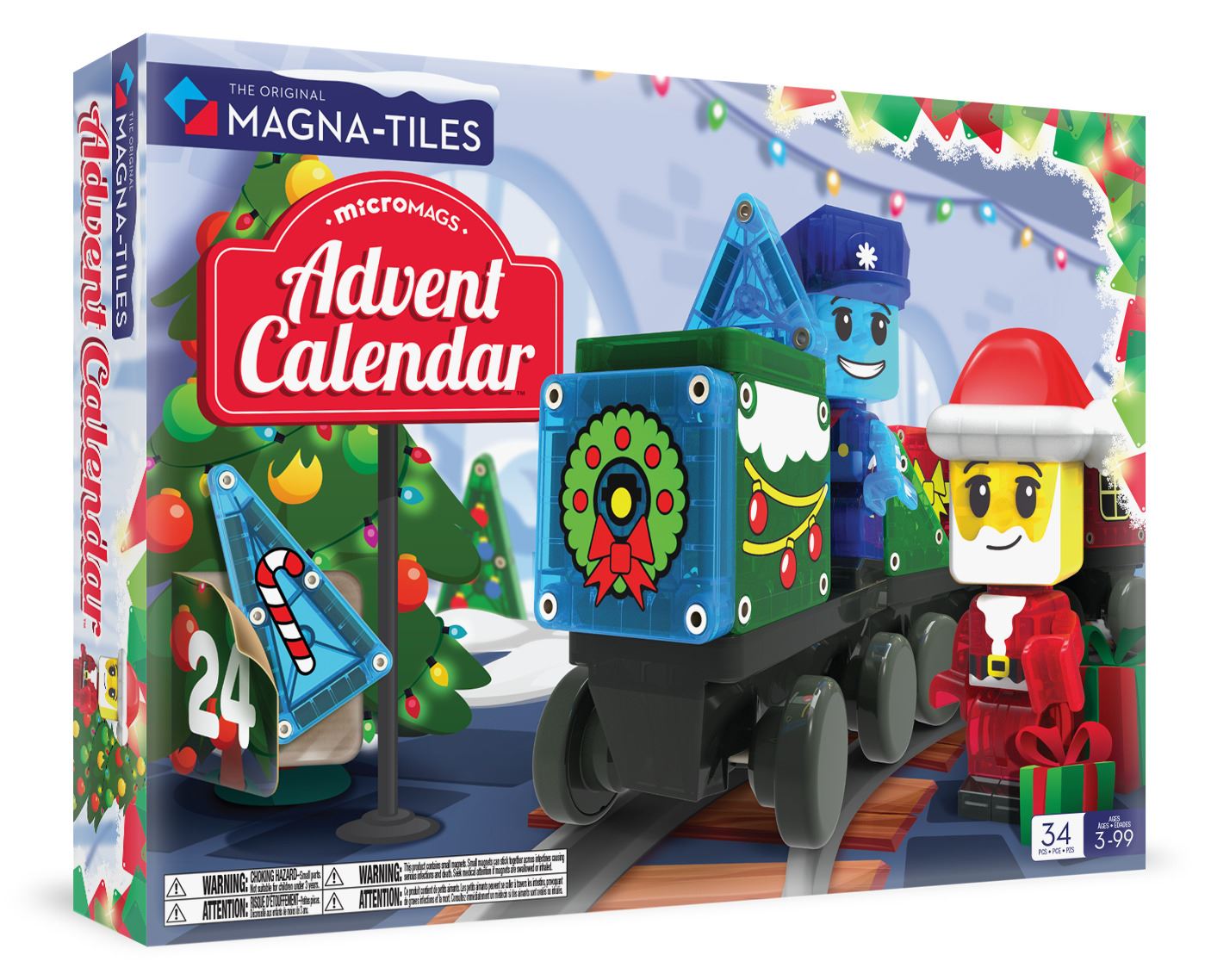 MAGNA-TILES - Advent Calendar with microMAGS