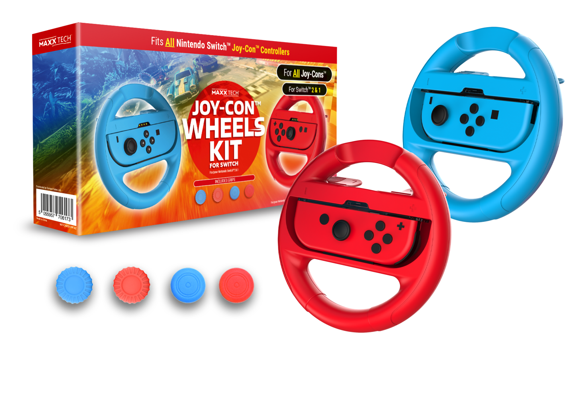 Maxx Tech - Joy-Con Wheels &