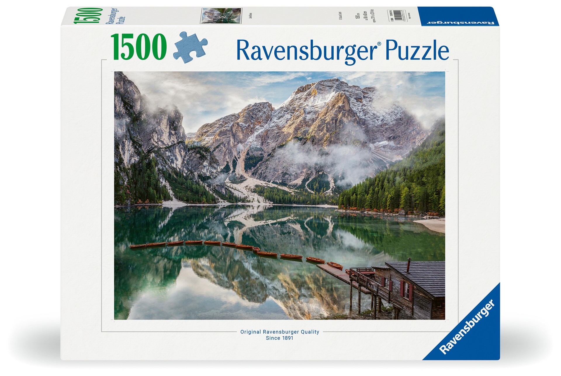 Ravensburger - Puzzle Lake Braies 1500p