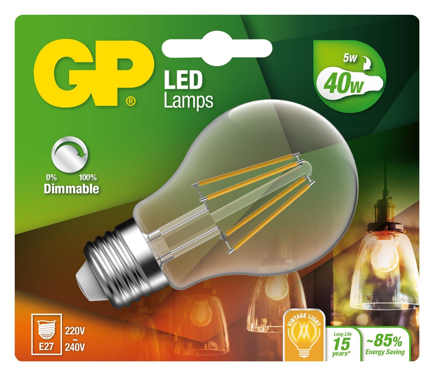 GP - LED Lamp Classic Filament