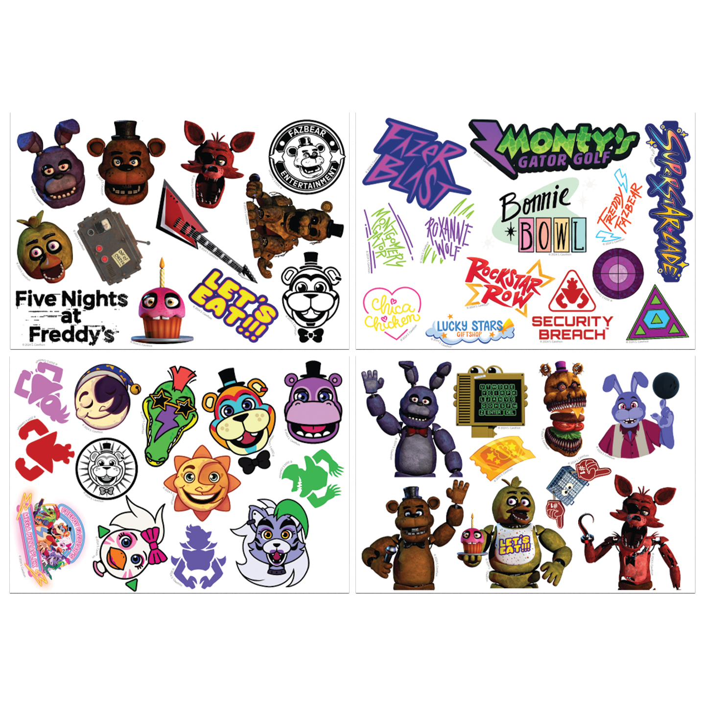 Five Nights at Freddy`s Tech Decal