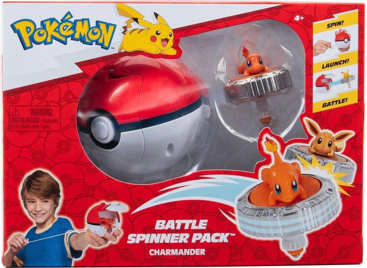 POKEMON - BATTLE SPINNER CHARMANDER (PKW4401)