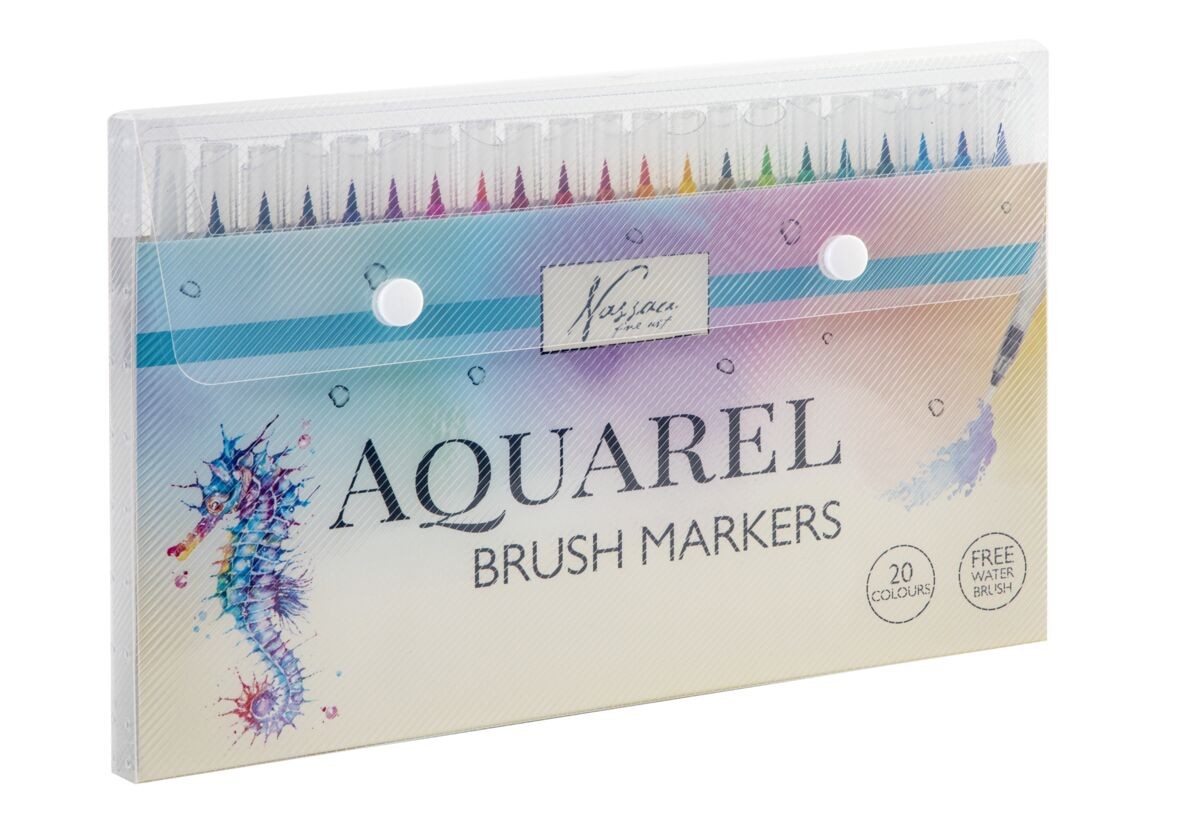 Nassau - Aquarel brush markers 20