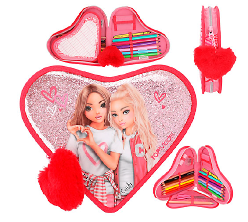 TOPModel - Pencilcase  heart shape -