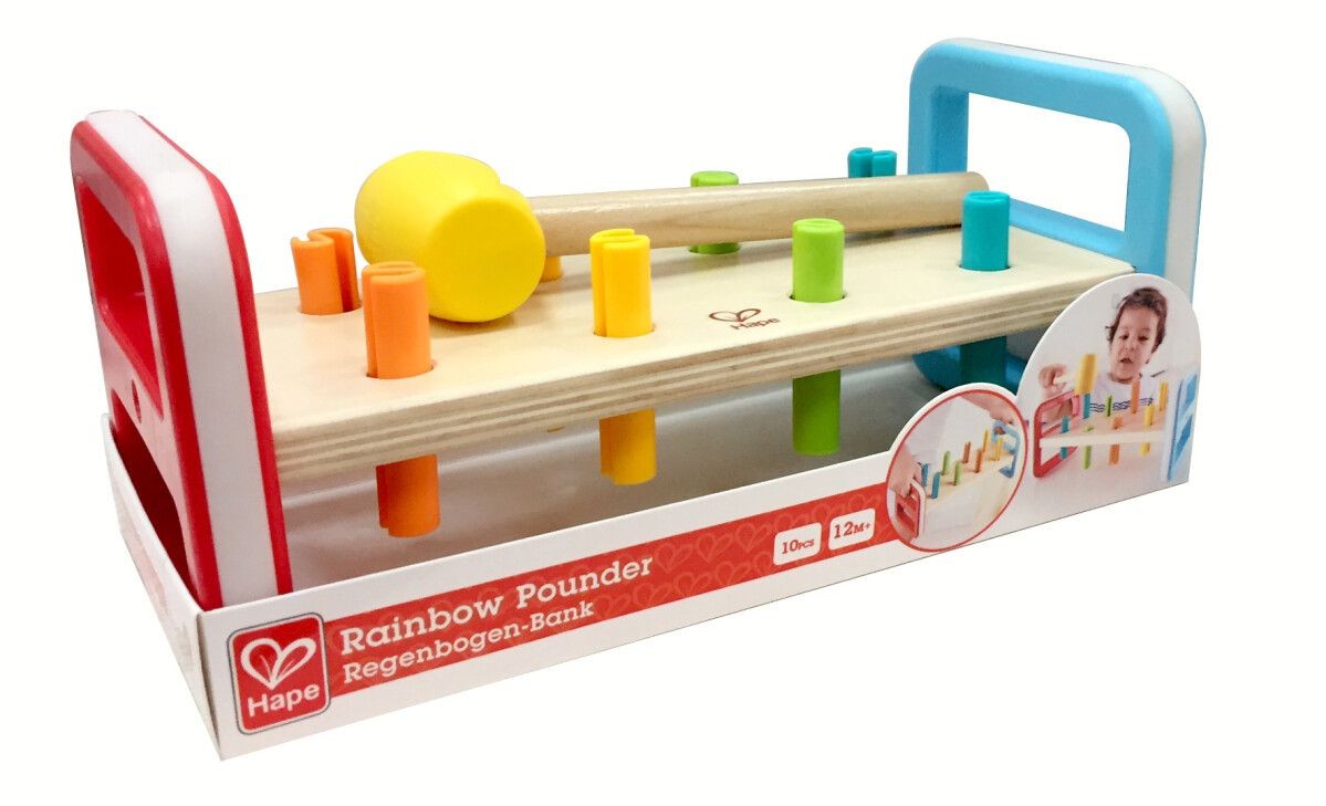 Hape - Rainbow Pounder (E0506)