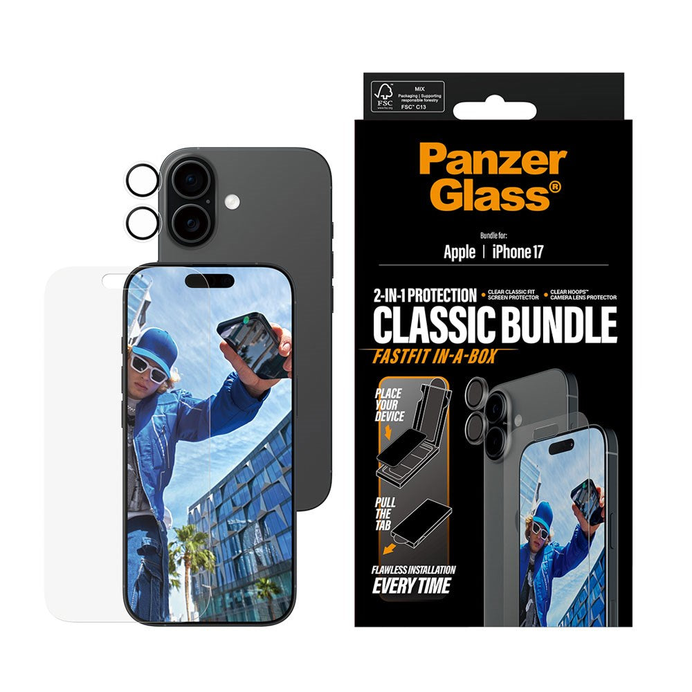 PanzerGlass - 2-in-1 Classic Bundle -