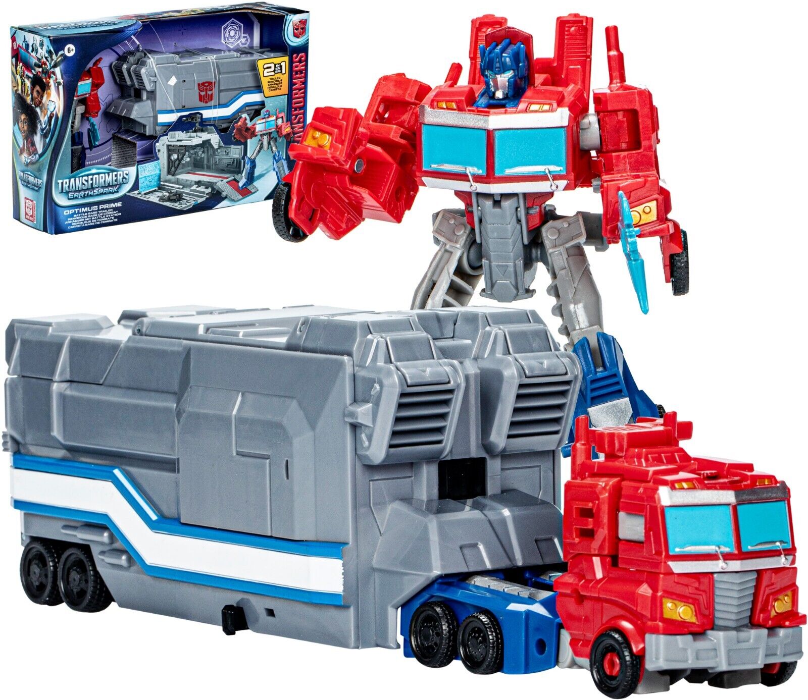 Transformers - Earthsp Optimus Prime Battle