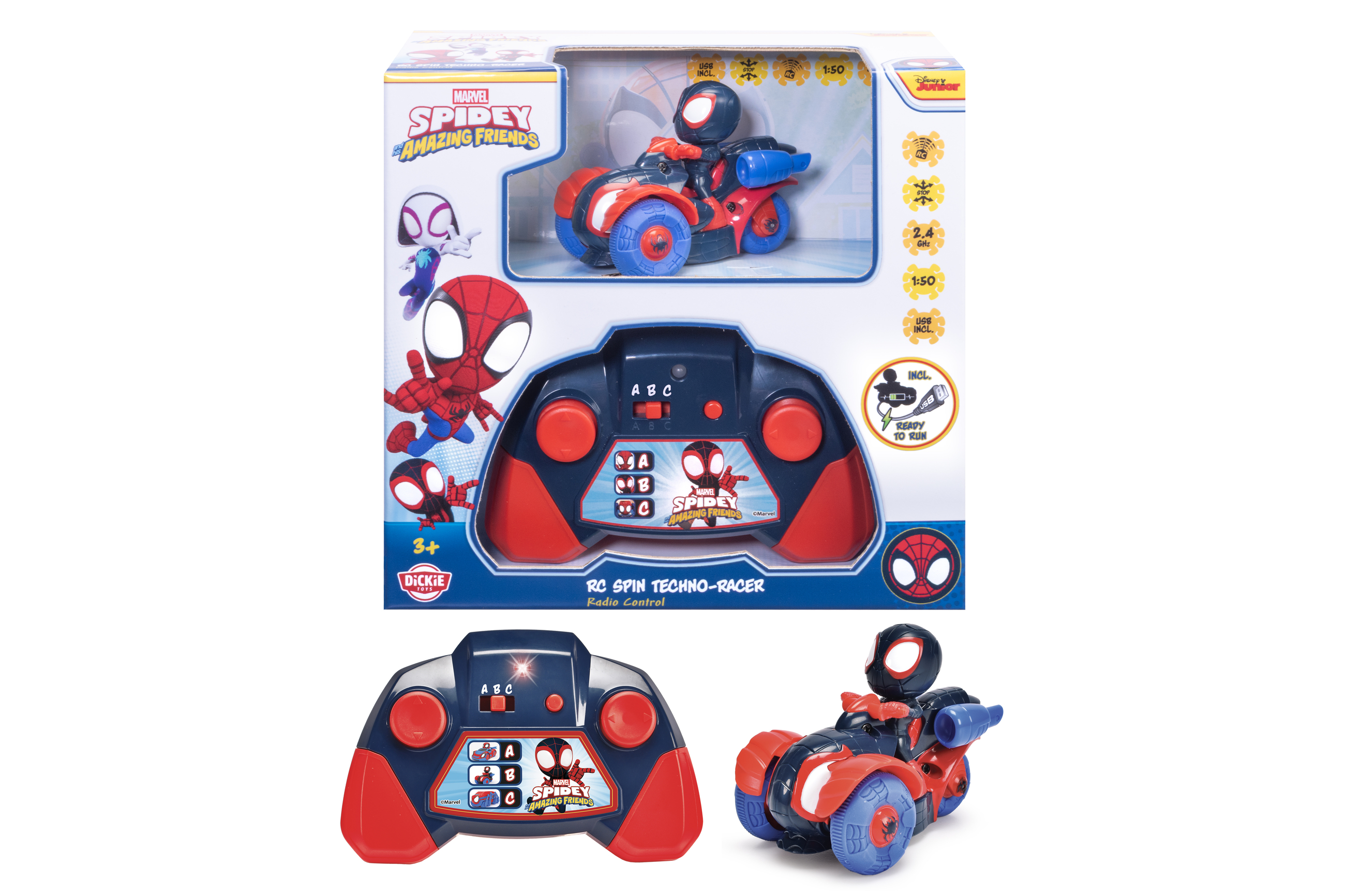 Dickie Toys - RC Miles Techno-Racer