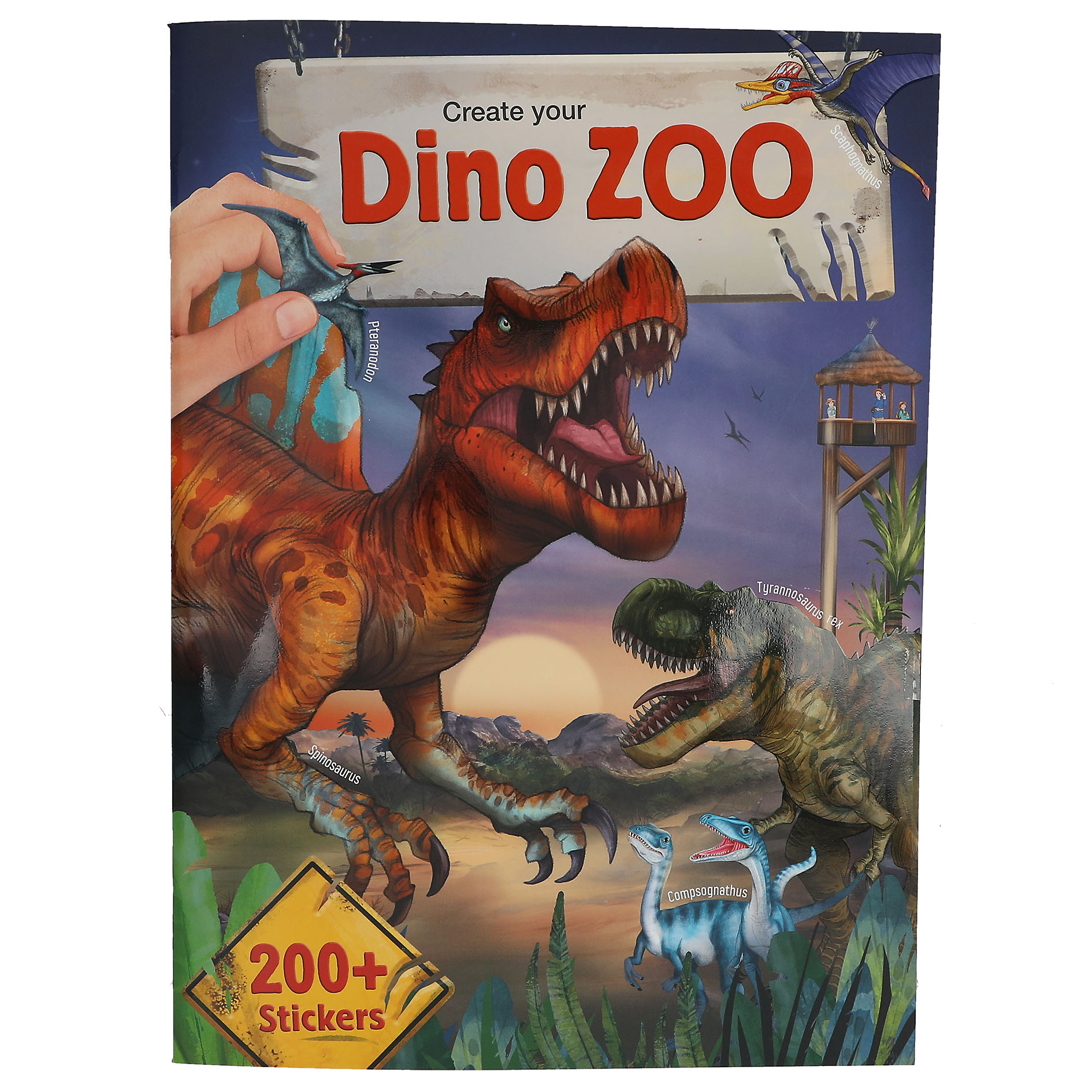 Dino World - Coloringbook Create Your