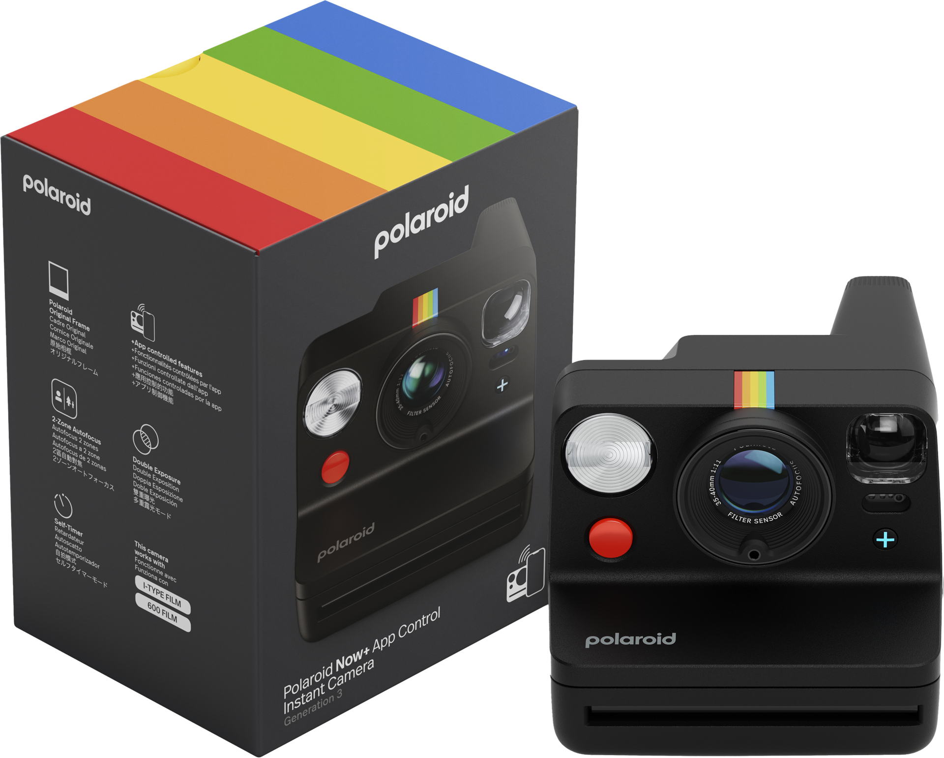 Polaroid - Now+ Gen 3 Black