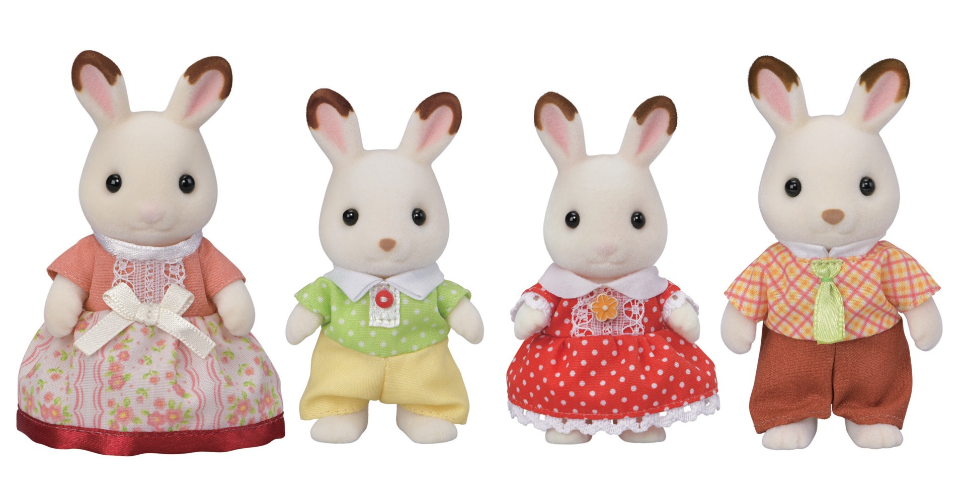 Sylvanian Families - Chocolate Rabbit Family