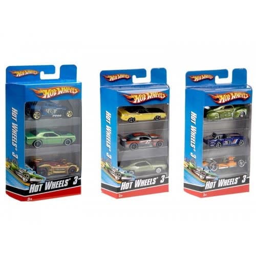 Hot Wheels - 3 Pack Die-Cast
