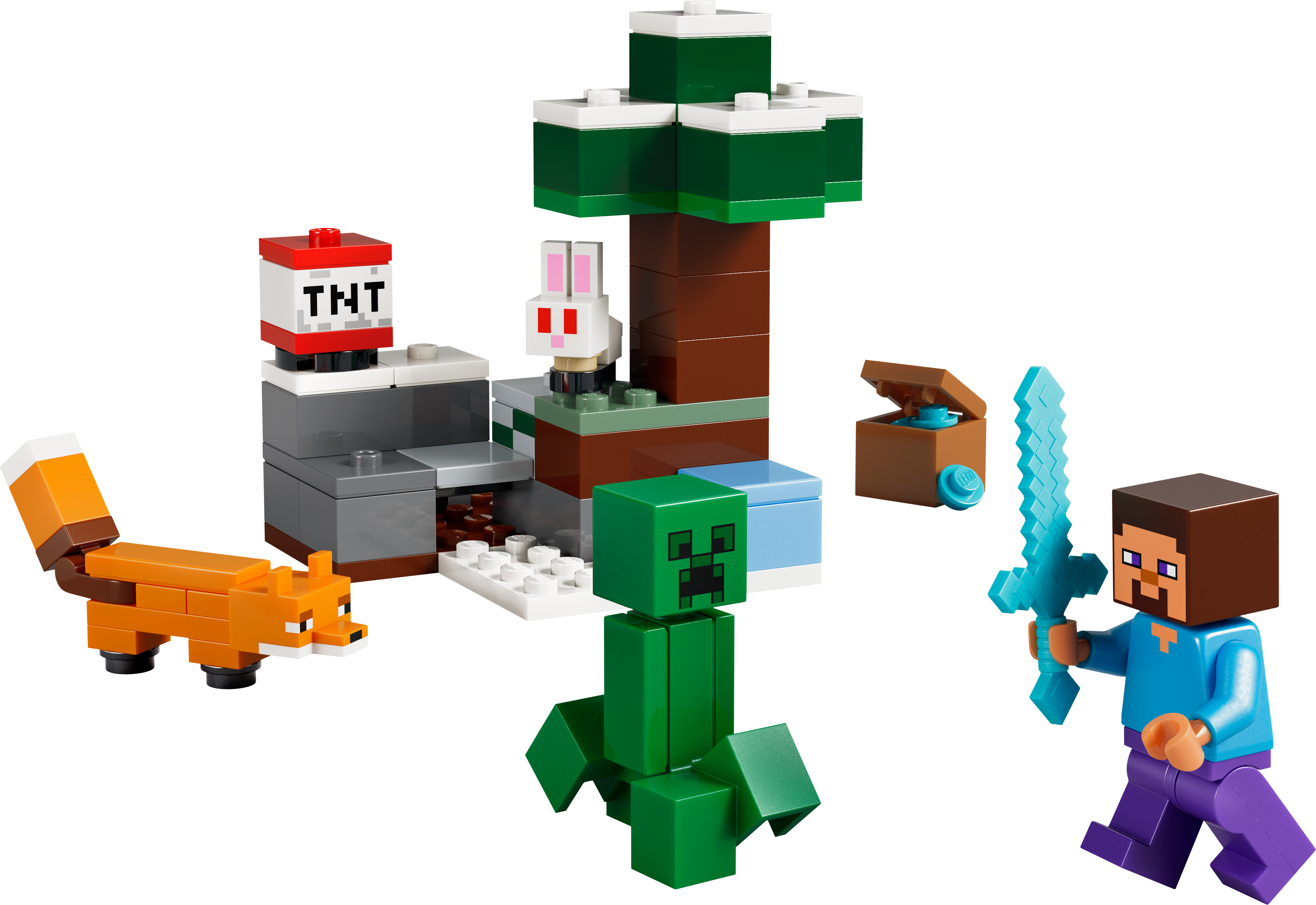 LEGO - Minecraft - Steve`s Taiga