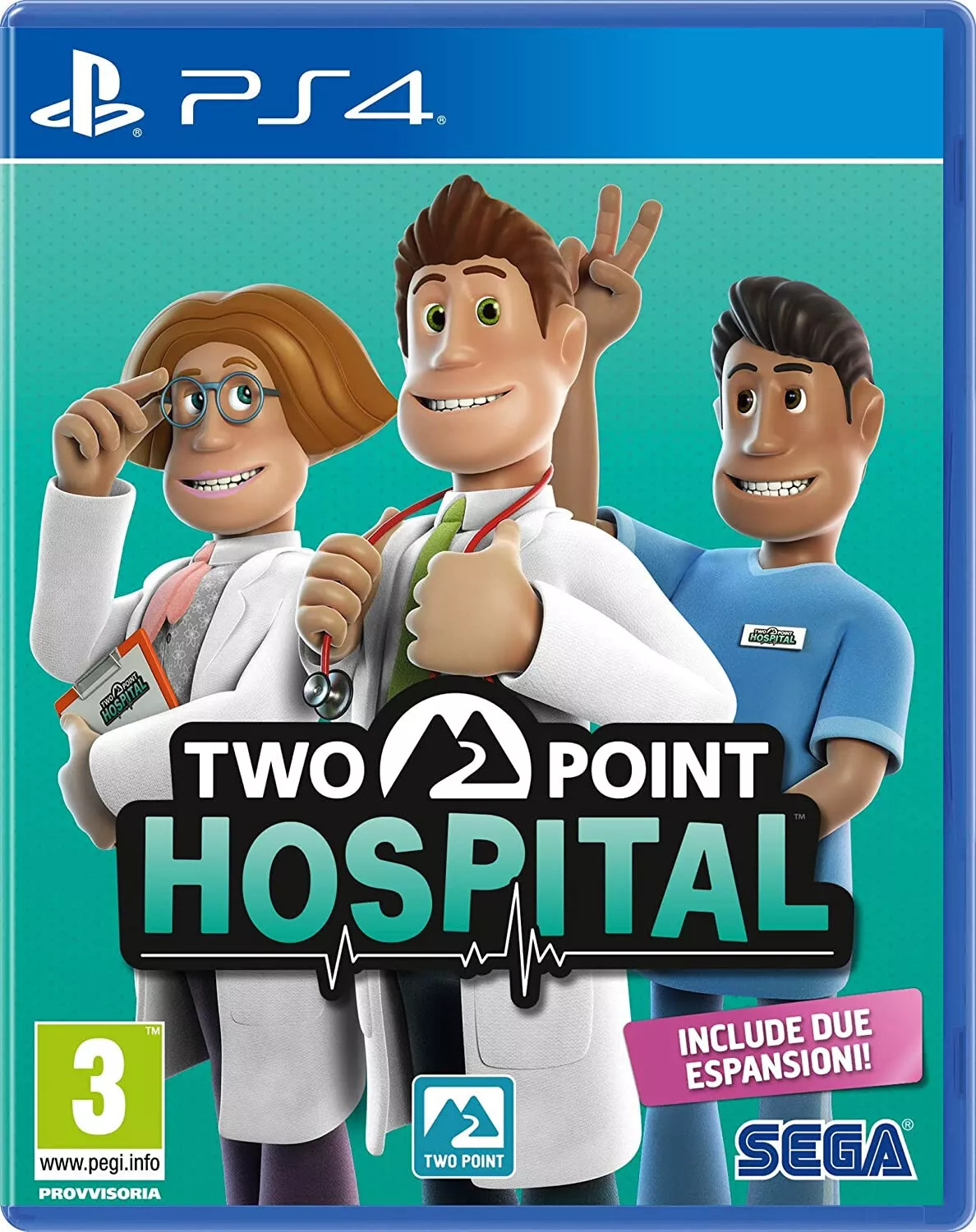 Two Point Hospital
- PlayStation 4