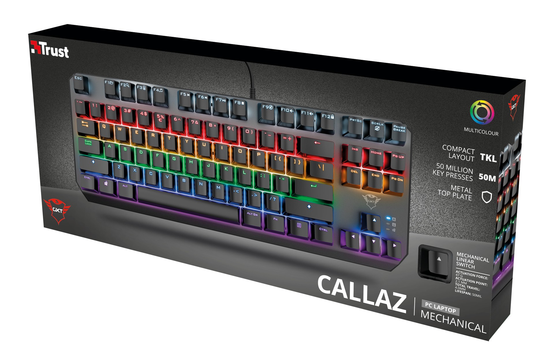 TRUST GXT834 CALLAZ TKL KEYBOARD ND