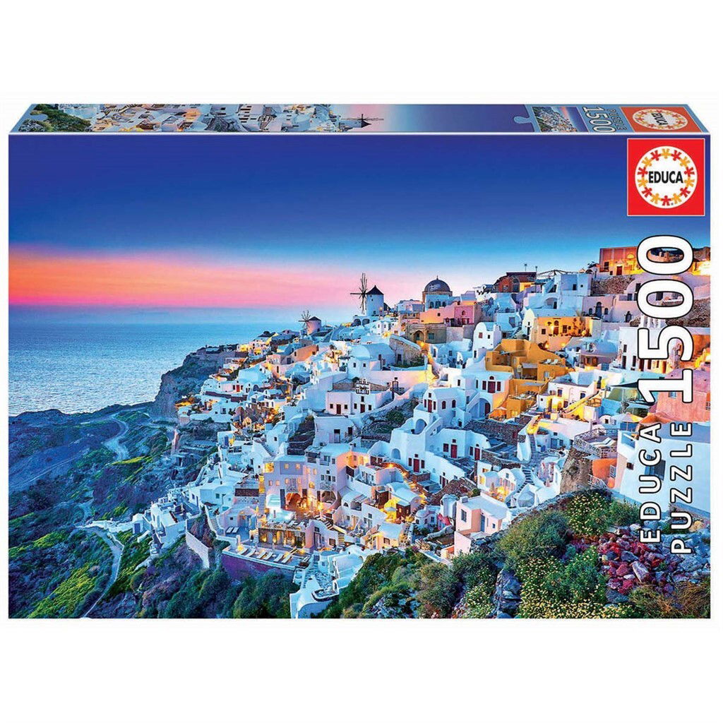 Puzzle - 1500 pieces - Santorini