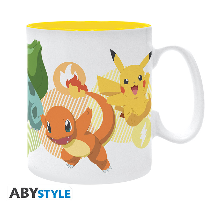 POKEMON Mug - Pikachu and starters